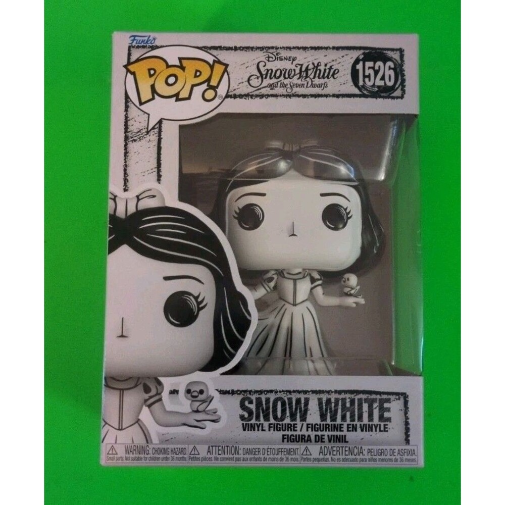 Funko Pop! Disney Snow White Black & White Vinyl Figure #1526 Standard